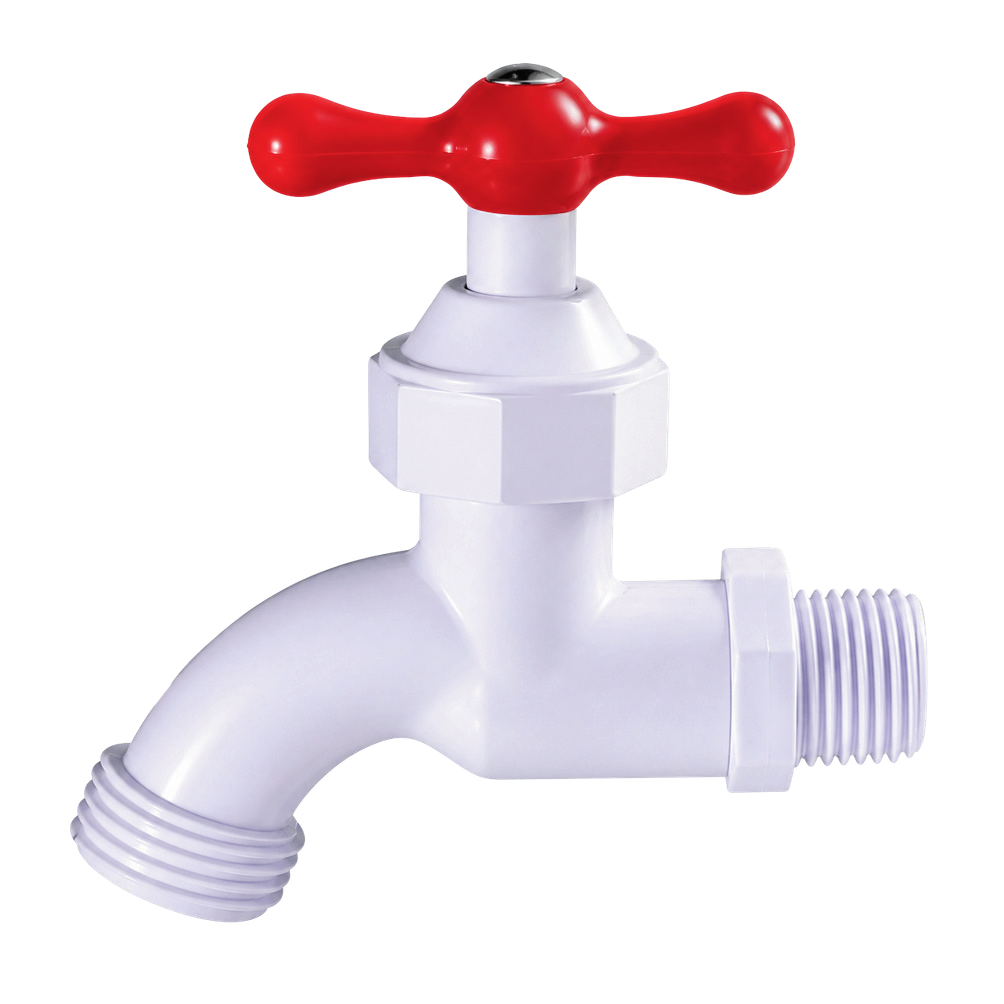 LLAVE CHORRO PVC ECONOMICA 12 Und FWYY